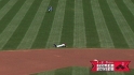 Bocock makes a diving stop