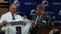 Backman introduced as manager