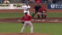Durham's Matsui plates two runs with a two-bagger